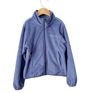 Columbia Periwinkle Fuzzy Fleece Jacket - XXS 4/5